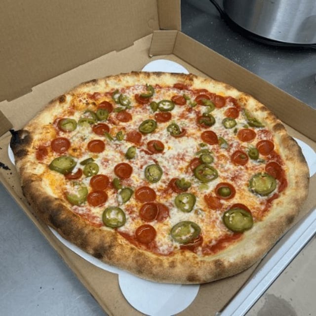 16” The Pickled Pep Pizza.