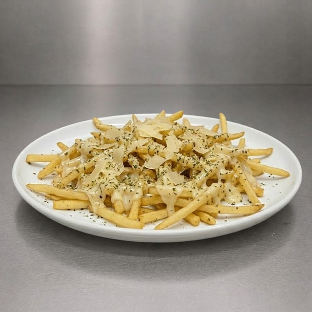 Garlic Parm Fries.