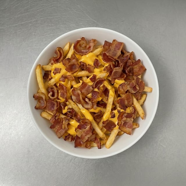 Cheese and Bacon Fries.