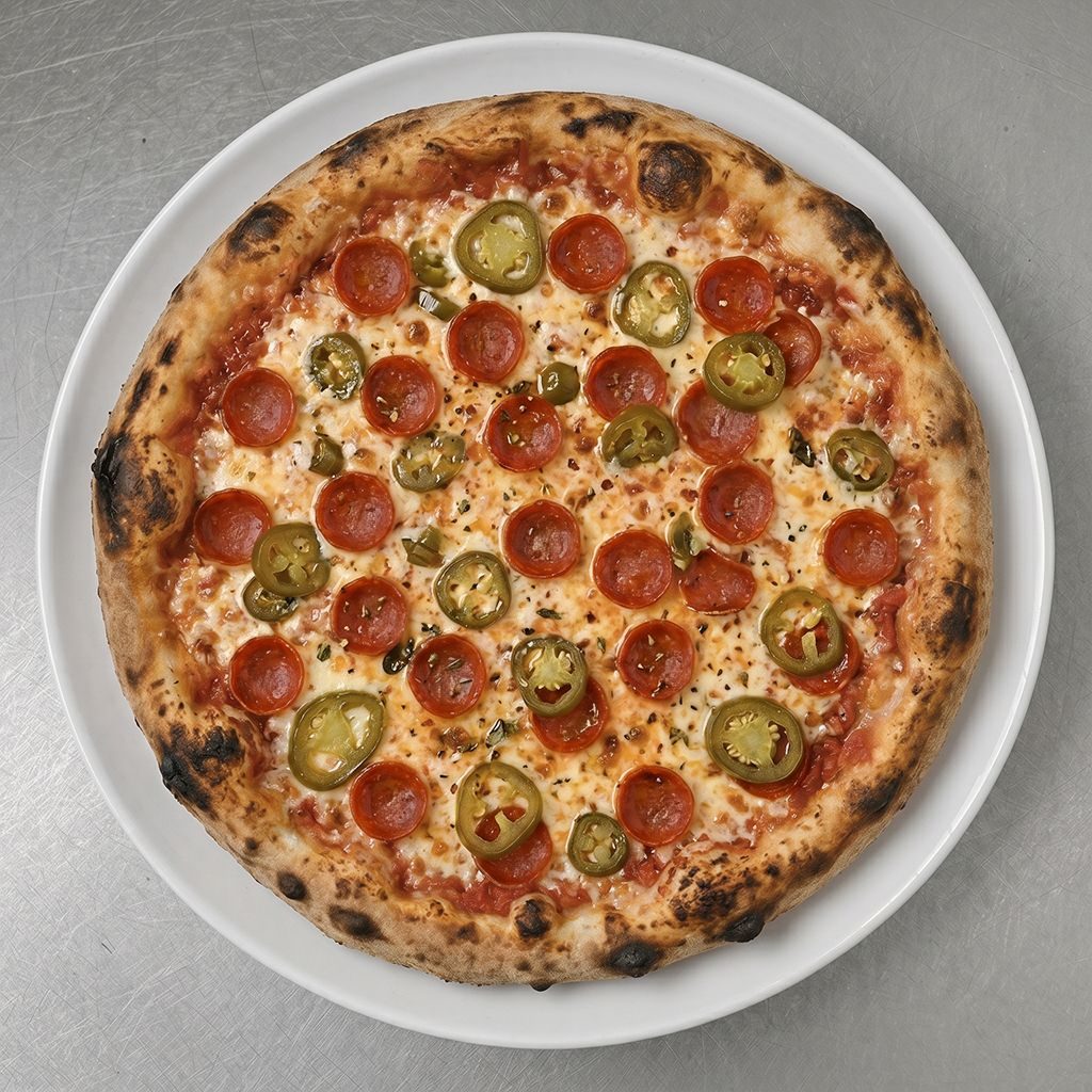 16” The Pickled Pep Pizza.