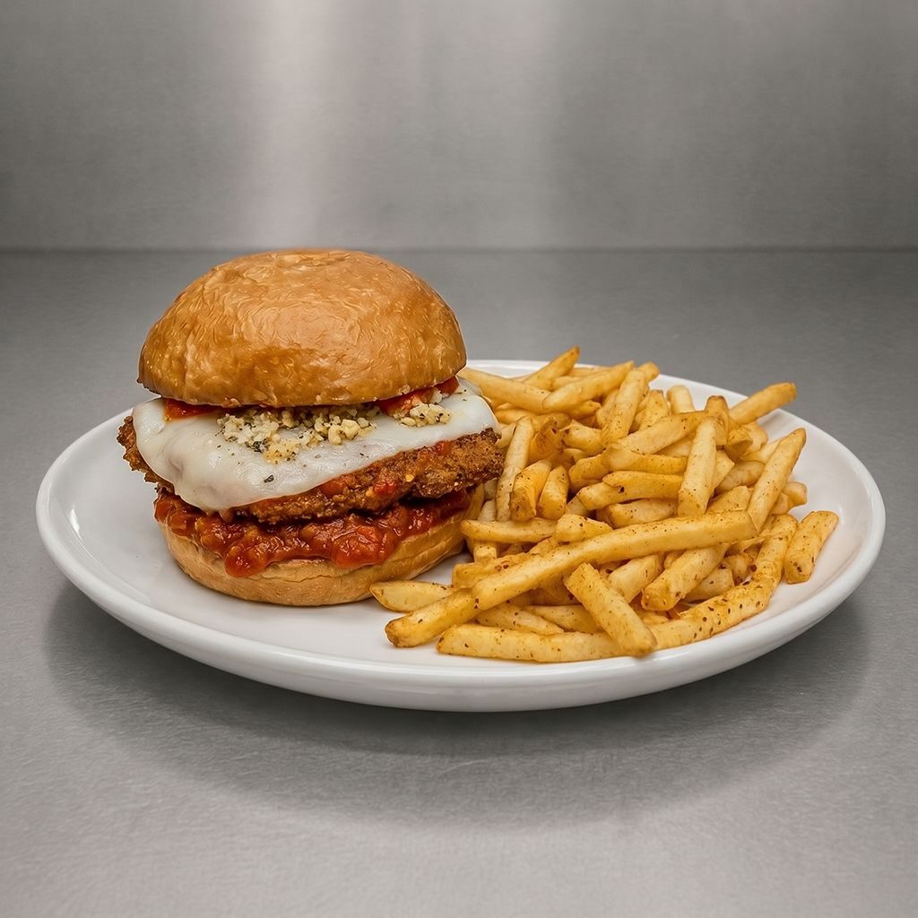 Chicken Parm Sandwich.