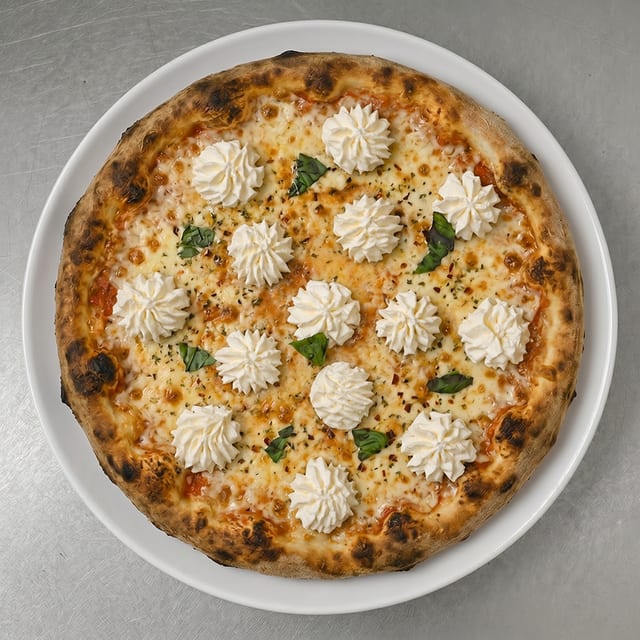 16” The Bianca (White Pizza).